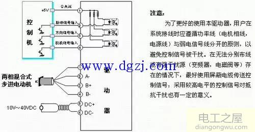 步进电机接线图_两相步进电机接线图_四线步进电机接线图