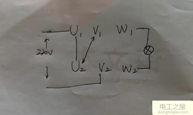 三相电机六个抽头的头尾乱了怎么判断头尾